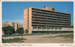 Clarkson Hospital and Doctors Building, Omaha, NE Postcard