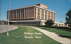 Veteran Center, Temple, Texas Postcard