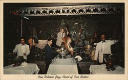 New Orleans Jazz Band, Court of Two Sisters Postcard