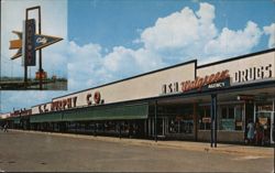 Parkway City Shopping Center, Huntsville, AL Postcard