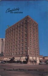 William Penn Hotel, Houston, TX Postcard