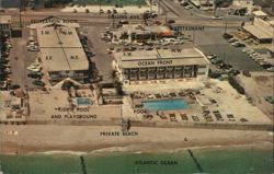 Sunny Isles Resort Motel & Cabana Colony, Miami Beach Postcard