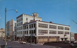 Knox Hotel and Greyhound Bus Depot, El Paso, TX Postcard