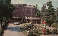 St. Moritz Hotel, Lake Placid, NY Postcard