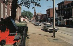 South Main Street, Phillipsburg, New Jersey Postcard