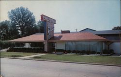 Panorama Restaurant, Gadsden AL Postcard