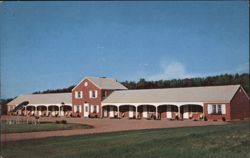 The Green Mountaineer Motel, White River Junction, VT Postcard