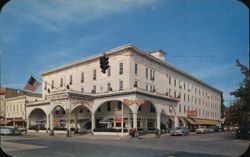 Penn-Stroud Hotel, Stroudsburg, PA - Gateway to the Poconos Postcard