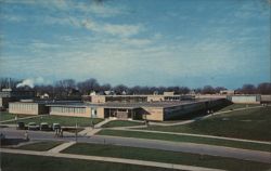 Ferris State College Trade and Industrial Center Postcard