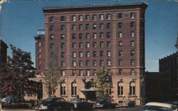 Sheraton Kimball Hotel, Springfield, MA Postcard