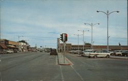 Street Scene, U.S. 385 Postcard