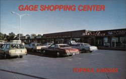 Gage Shopping Center, Topeka, KS Postcard