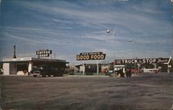 Dave Grant's Truck and Car Stop, Boise, Idaho Postcard