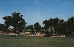 The Elms Motel, Joplin, Missouri Postcard