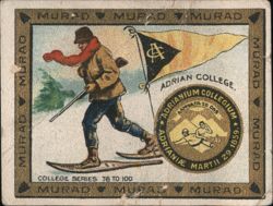 Adrian College, College Series 76-100 Cigarette Card