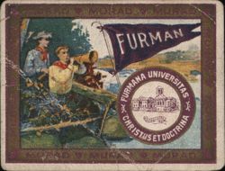 Furman University, Christus et Doctrina, College Series Cigarette Card