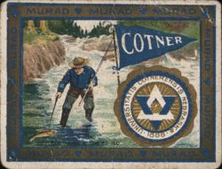 Cotner University, College Series Cigarette Card