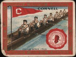 Cornell University Crew Team Cigarette Card