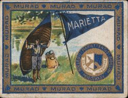 Marietta College, Ohio - College Series Cigarette Card