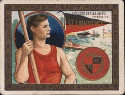 St. Lawrence University Crew Team Cigarette Card