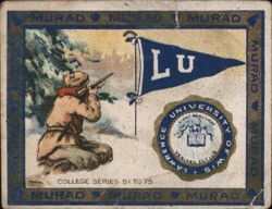 Lawrence University, College Series 51 to 75 Cigarette Card