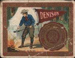 Denison University, College Series 76 to 100 Cigarette Card