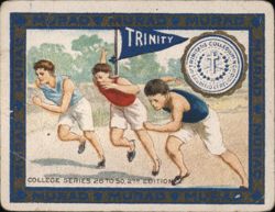 Trinity College Track Team Cigarette Card