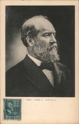 Pres. James A. Garfield Postcard