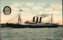 S.S. Columbia Anchor Line Steamship Postcard