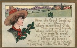 Christmas Greetings From the Great Pacific Postcard