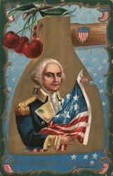 Washington - His Patriotism Postcard