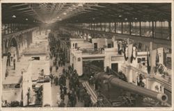 Engineering Section, British Empire Exhibition, Wembley Postcard