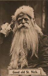 Good Old St. Nick Postcard