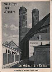 Im Schatten des Domes, Weinstraße 5, Eingang Sporerstraße, München Postcard