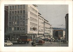 Leopoldplatz and Leopoldstraße, München Postcard