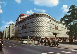 Warenhaus Konsument am Brühl, Leipzig Postcard