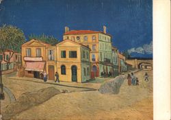 Vincent Van Gogh, The Yellow House, Arles Postcard