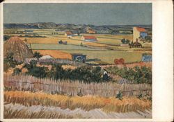 Landscape with Vegetable Garden, Van Gogh Postcard