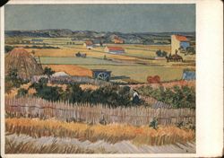 Cornfields in Provence by Vincent van Gogh Postcard