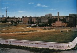 Berlin Wall at Potsdamer Platz, Germany Postcard