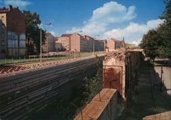 The Berlin Wall at Bernauer Straße Postcard