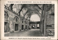 Markets of Trajan, Rome Postcard