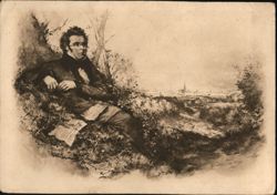 Franz Schubert Postcard