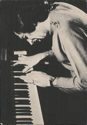 Pianist Performing at Pori International Jazz Festival Postcard