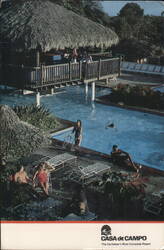 Casa de Campo Resort Pool Postcard