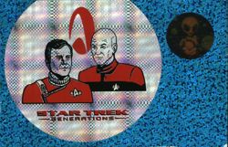 Star Trek Generations Hologram Postcard Postcard