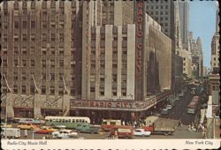 Radio City Music Hall, New York City Postcard