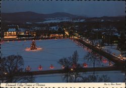 Dartmouth College Campus at Christmas Postcard