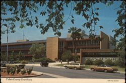 Tulare County Courthouse, Visalia, California Postcard