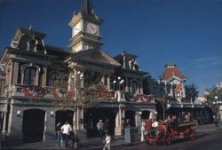 City Hall, Main Street, U.S.A. Postcard